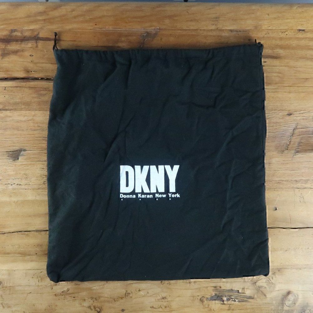 DKNY NEW YORK BLACK LOGO DUST BAG